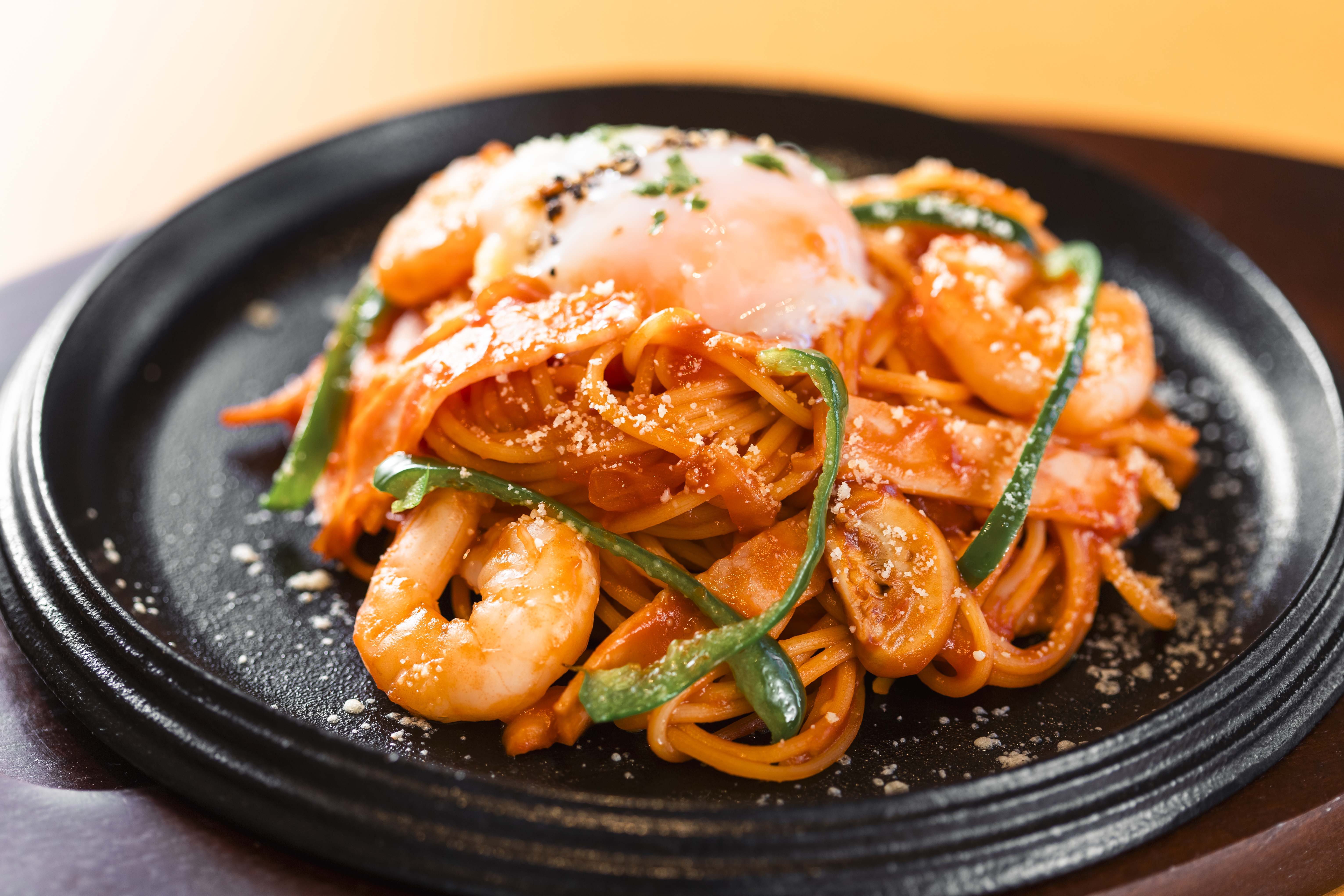 ナポリタンのランチ